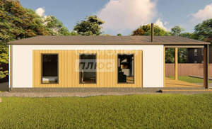 Дом 71м², 1-этажный, участок 12 сот.