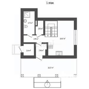 Дом 80м², 2-этажный, участок 4 сот.