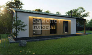 Дом 71м², 1-этажный, участок 12 сот.