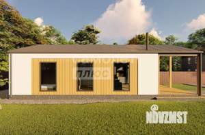 Дом 71м², 1-этажный, участок 12 сот.