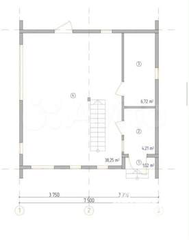 Дом 100м², 2-этажный, участок 12 сот.