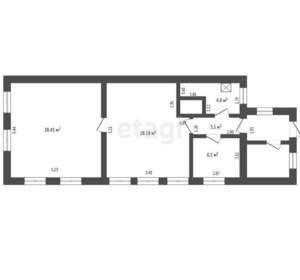 Дом 70м², 1-этажный, участок 8 сот.