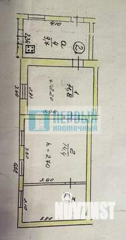 Дом 50м², 1-этажный, участок 4 сот.