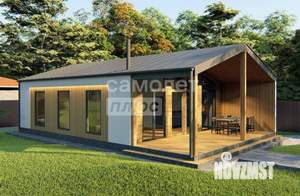 Дом 71м², 1-этажный, участок 12 сот.