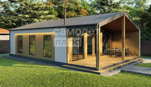 Дом 90м², 1-этажный, участок 10 сот.  