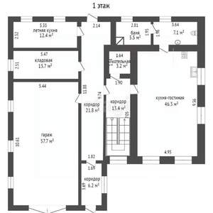 Дом 320м², 2-этажный, участок 6 сот.  