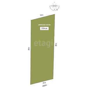 Дом 530м², 3-этажный, участок 23 сот.  