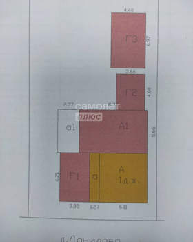 Дом 60м², 1-этажный, участок 20 сот.  