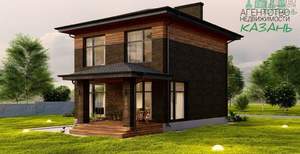 Дом 150м&sup2;, 2-этажный, участок 5 сот.  