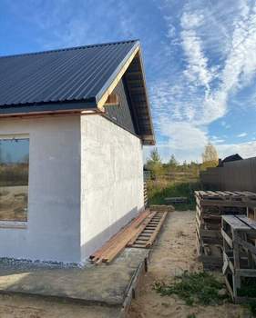 Дом 60м&sup2;, 1-этажный, участок 13 сот.  