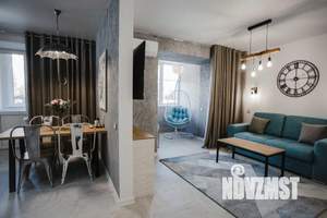 1-к квартира, посуточно, 44м2, 1/1 этаж