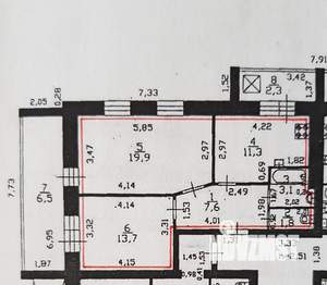 3-к квартира, посуточно, 65м2, 1/5 этаж