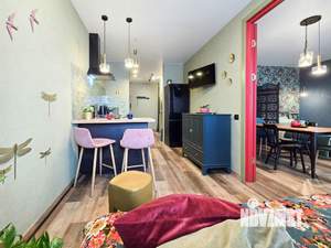 1-к квартира, посуточно, 50м2, 6/9 этаж