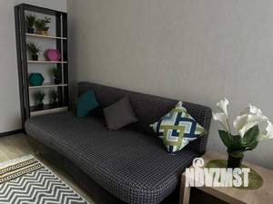 1-к квартира, посуточно, 42м2, 9/10 этаж