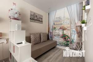 1-к квартира, посуточно, 39м2, 1/10 этаж