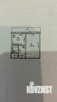 1-к квартира, вторичка, 36м2, 4/5 этаж
