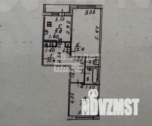 2-к квартира, вторичка, 53м2, 4/5 этаж