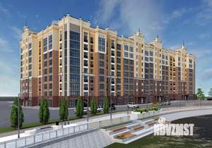 2-к квартира, строящийся дом, 68м2, 3/12 этаж