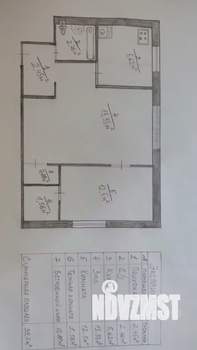 2-к квартира, вторичка, 40м2, 3/4 этаж