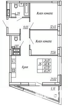 Фото квартиры на продажу (1)