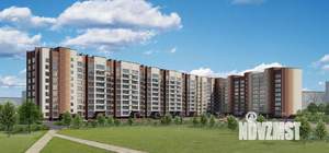2-к квартира, строящийся дом, 65м2, 8/9 этаж