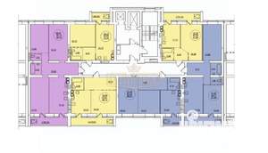 2-к квартира, строящийся дом, 67м2, 11/16 этаж