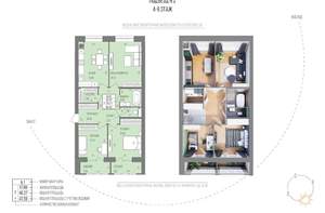 3-к квартира, вторичка, 88м2, 4/9 этаж