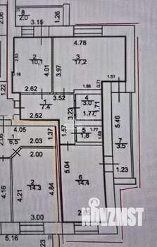 2-к квартира, вторичка, 60м2, 9/10 этаж