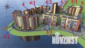 2-к квартира, вторичка, 72м2, 6/14 этаж