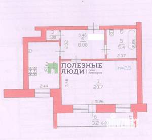 1-к квартира, вторичка, 47м2, 10/10 этаж