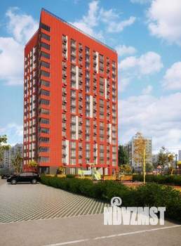 2-к квартира, строящийся дом, 58м2, 6/16 этаж