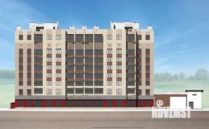 2-к квартира, строящийся дом, 63м2, 2/8 этаж