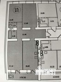 3-к квартира, вторичка, 86м2, 3/16 этаж