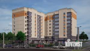 1-к квартира, строящийся дом, 52м2, 1/8 этаж