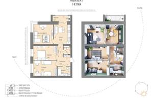 3-к квартира, вторичка, 84м2, 6/9 этаж