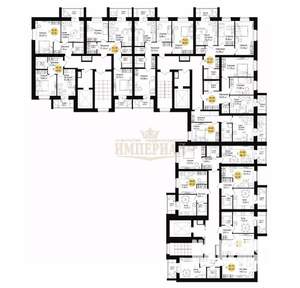 1-к квартира, вторичка, 43м2, 7/9 этаж