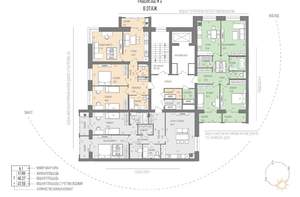 3-к квартира, вторичка, 88м2, 4/9 этаж