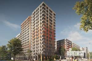 3-к квартира, строящийся дом, 80м2, 2/16 этаж