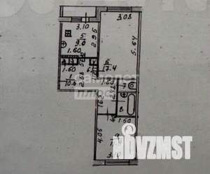 2-к квартира, вторичка, 53м2, 4/5 этаж
