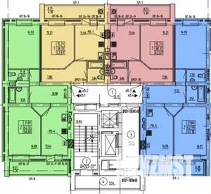 1-к квартира, вторичка, 45м2, 9/14 этаж