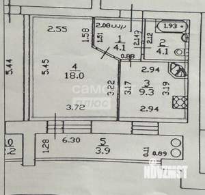 1-к квартира, вторичка, 39м2, 8/14 этаж