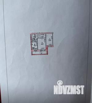 1-к квартира, вторичка, 33м2, 1/5 этаж