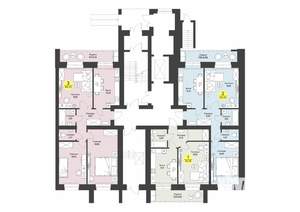 1-к квартира, строящийся дом, 40м2, 1/9 этаж