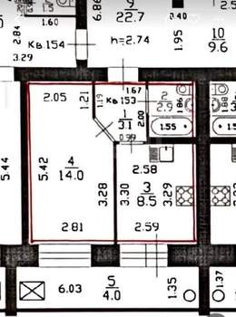 Студия квартира, вторичка, 36м2, 9/10 этаж