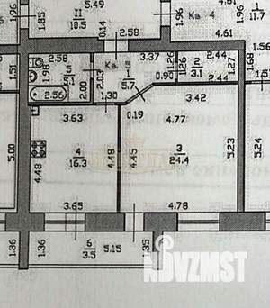 1-к квартира, вторичка, 58м2, 2/7 этаж