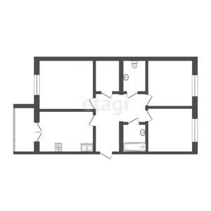 3-к квартира, вторичка, 103м2, 7/9 этаж