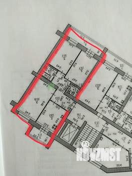 3-к квартира, вторичка, 91м2, 8/9 этаж