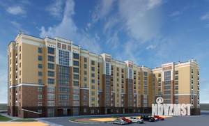 1-к квартира, строящийся дом, 61м2, 3/9 этаж