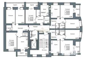 3-к квартира, вторичка, 90м2, 3/9 этаж