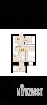 1-к квартира, вторичка, 33м2, 8/9 этаж